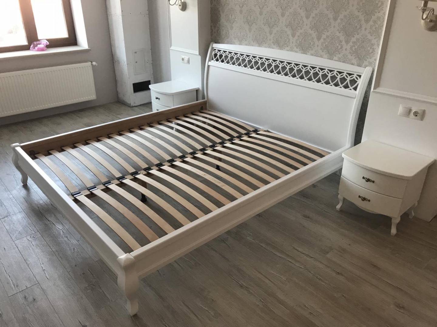 Біле ліжко Класика Кам'янка-Бузька